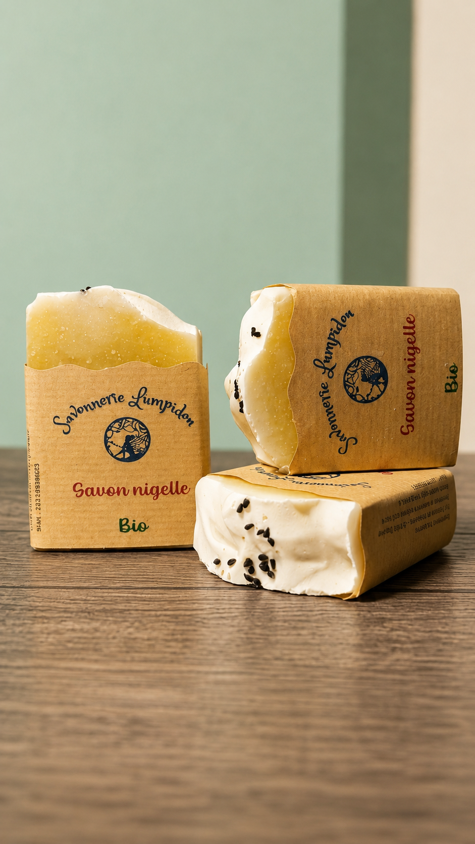 Savon naturel à la Nigelle Pure - Purifiant & Apaisant Visage et Corps